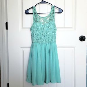 Turquoise Dress